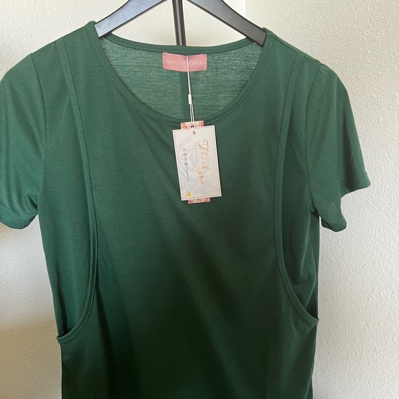 Other - Kapa Family Nursing Breastfeeding shirt NWT sz S